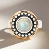 Moonstone Dome Ring