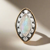 Moonstone Marquise Ring