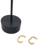 Small Round Dolce Vita Pave Charm Holder