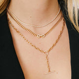 14k Diamond Horsebit Curb Link Necklace {Trunk Show}