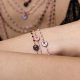 Fuchsia Rose Bracelet