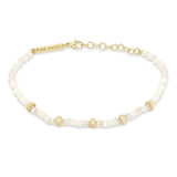 14k Yellow Fire Opal Bracelet