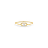 Baguette Diamond Open Link Ring