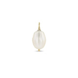14k Baroque Pearl Charm