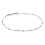 5 Floating Diamond Station Bracelet