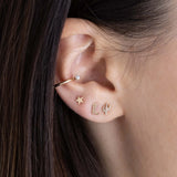Itty Bitty Cowboy Boot Stud Earring