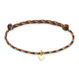 Paracord Bracelet with Midi Bitty Heart