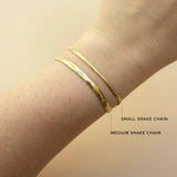 Small Snake Chain Bracelet