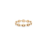 Small Puffed Mariner Link Eternity Ring