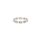 Small Puffed Mariner Link Eternity Ring
