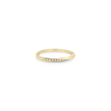 Diamond Twisted Square Wire Ring