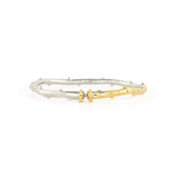 Two Toned Tree of Life Bangle