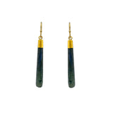 Long Labradorite Earrings