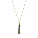 Long Labradorite Necklace