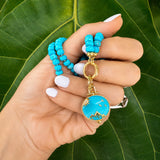 Wild Fire Horse Turquoise Pendant