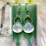 Moonstone Taza Earrings