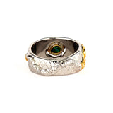 Mixed Metal Rattlesnake Cigar Band