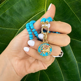 Wild Fire Horse Turquoise Pendant