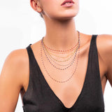 Classic Gigi Lapis Resin Necklace