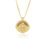 Diamond Medium Starburst Nostalgia Pendant - memo