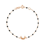 Moon Black Diamond Bracelet