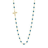 Vintage Cross Diamond Necklace