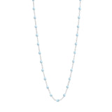 Classic Gigi Baby Blue Resin Necklace