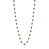 Classic Gigi Black Resin Necklace