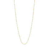 Classic Gigi White Resin Necklace