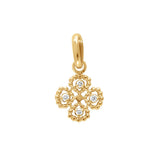 Lucky Clover Diamond Pendant
