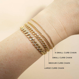 Large Curb Chain Bracelet