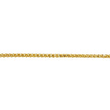 14k Gold 1mm DC Wheat Chain