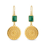 Sun Medallion Dangles