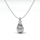 Small Baroque Pearl Pendant Necklace