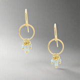 Labradorite Trio Earrings