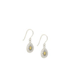 Diamond Soleil Charm Earrings