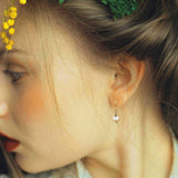 Moonstone Drop Earrings
