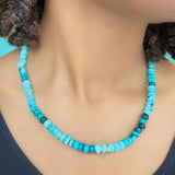 Beaded Opal Necklace