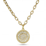 Mother of Pearl Starburst Pendant