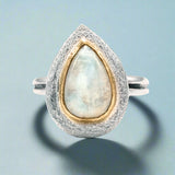 Rivermist Moonstone Ring