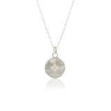 Diamond Four Star Wave Pendant Necklace