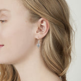Secret Garden Multisapphire and Diamond Earrings