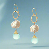Seafoam Glow Earrings