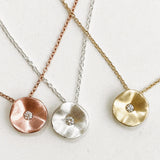 Diamond Seed Top Necklace