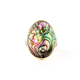 Abalone Sea Kelp Cocktail Ring