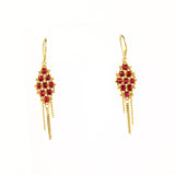 Small Textile Earrings