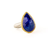 23.42 ct Blue Tanzanite Ring