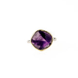 Atomic Amethyst Nestle Ring
