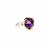 Atomic Amethyst Nestle Ring