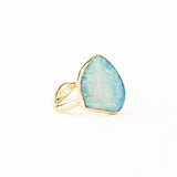 14k 4.62ct Australian Opal Ring